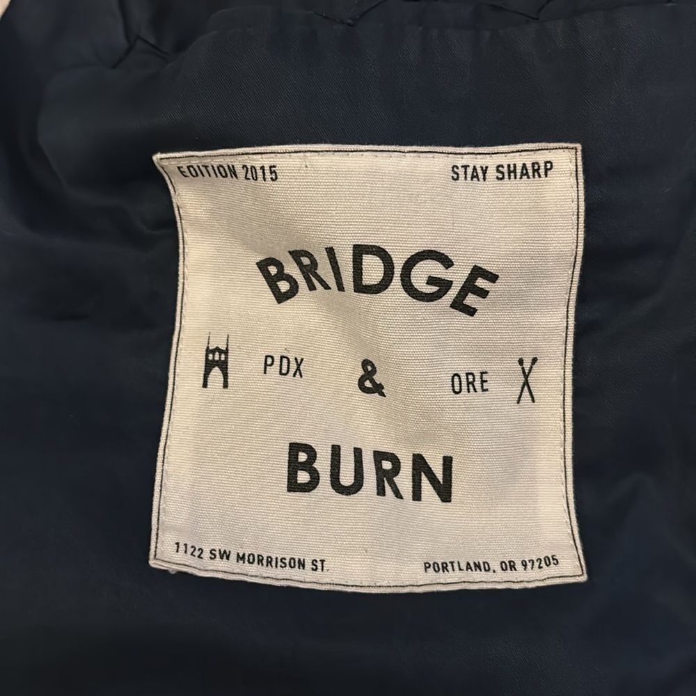 Bridge & Burn Macleay Jacket in Navy - Picture 7 of 10